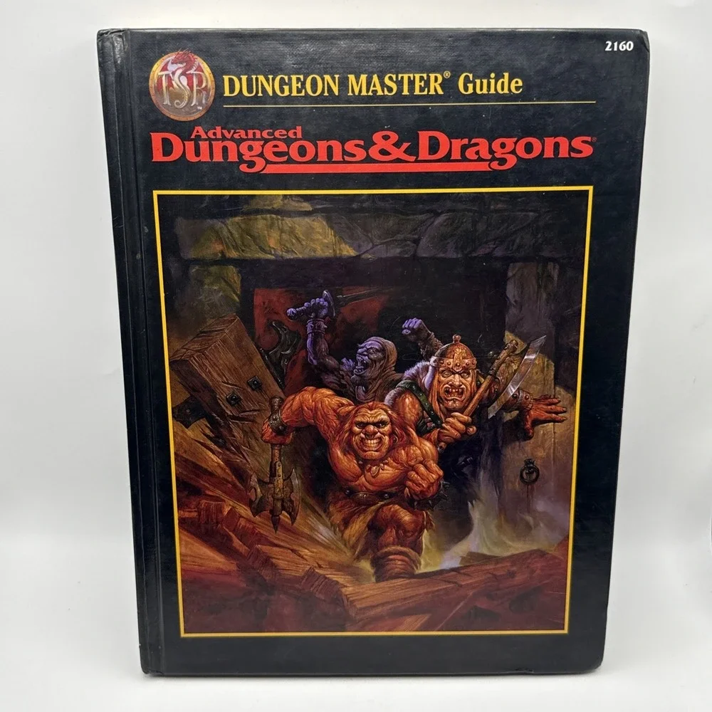 Dungeon Master Guide Advanced Dungeons & Dragons 2nd Edition Core Rulebook 1995